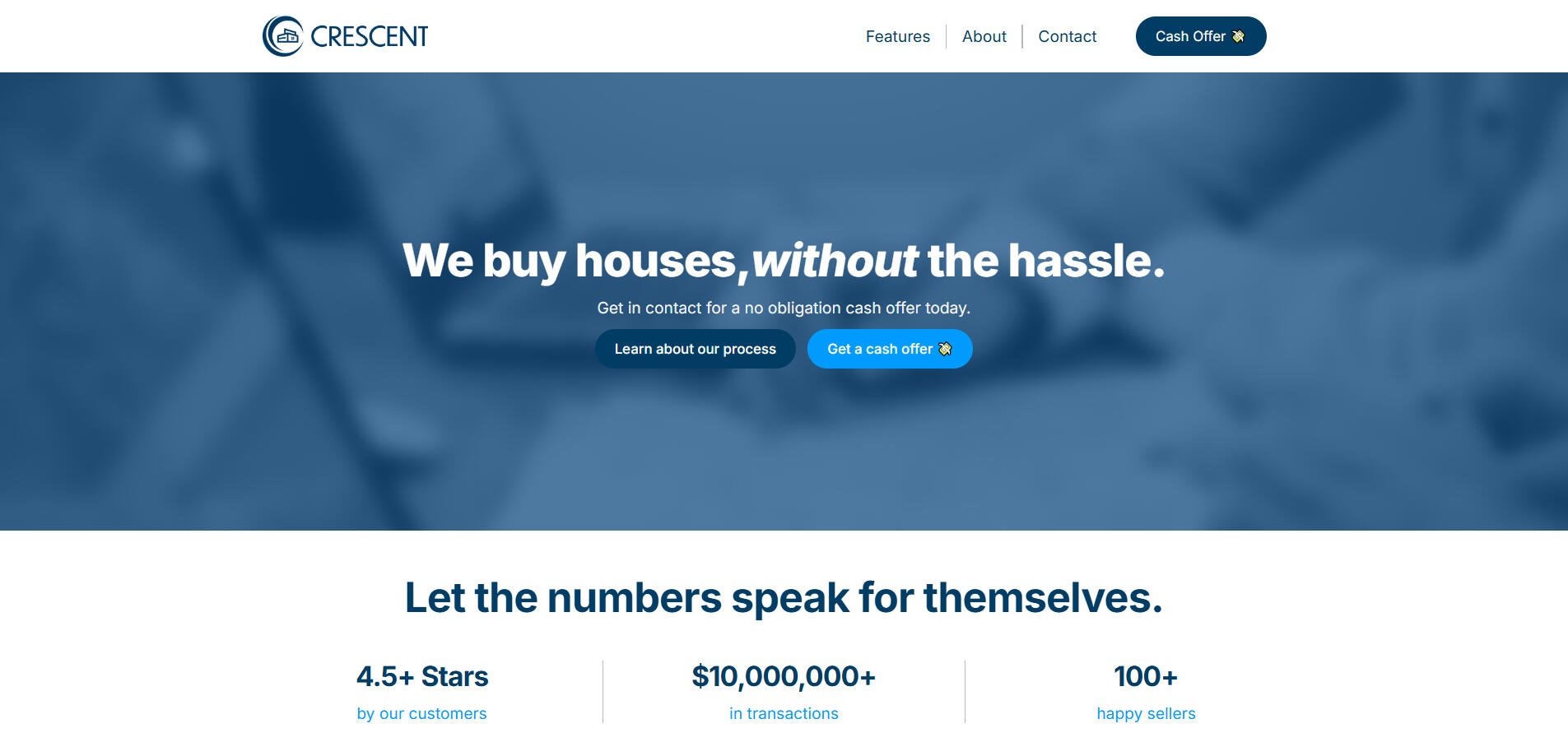 Crescent Properties Website Design
