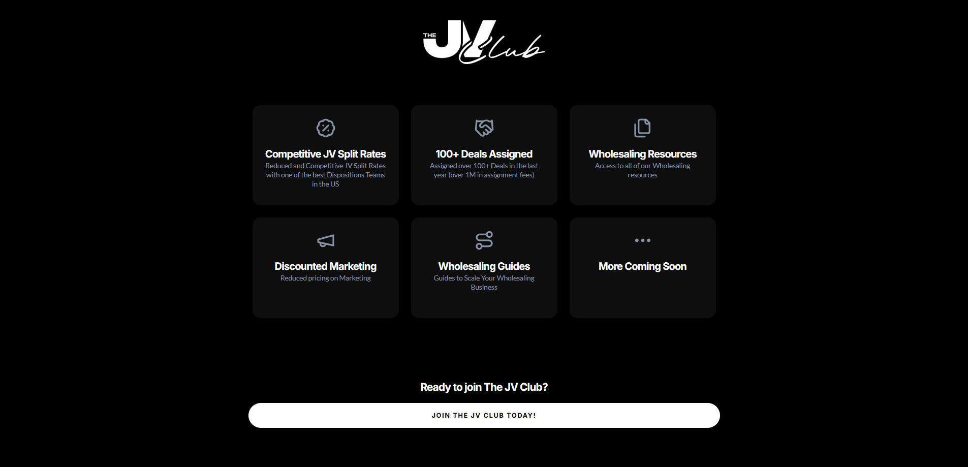 AminX Training Funnel Website Design